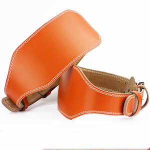 เข็มขัดพยุงหลังยกน้ำหนักหนังแท้แบบหนาพิเศษสำหรับออกกำลังกาย ฟิตเนส พาวเวอร์ลิฟติ้ง พร้อมโลโก้สั่งทำได้ - Product Image 1