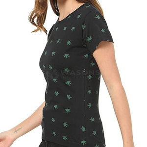 Camiseta de Mujer Más Vendida, Camiseta de Cuello Redondo con Logotipo Personalizado, Camiseta de Manga Corta para Mujer - Product Image 2