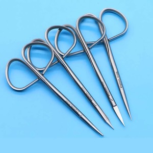 Tijeras Quirúrgicas Oftálmicas BAFA SURGICAL INSTRUMENTS con Mango Retorcido para Separar y Despegar Tejidos, Finas, Clase I ISO13485 - Product Image 4