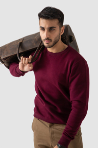 Sweat-shirt en molleton de haute qualité 350 g/m² épais, col ras du cou, coupe oversize, épaules tombantes, style streetwear, vente en gros - Product Image 6