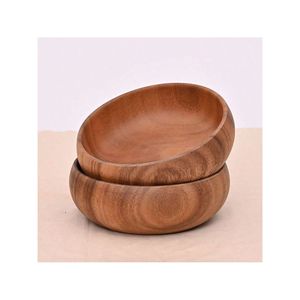 Bols à soupe en bois personnalisés avec logo – Vaisselle de cuisine en bois naturel durable et résistant à la chaleur – Ensemble de bols de service en gros pour restaurants B2B - Product Image 3