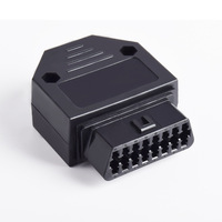 Adaptador de Conector Macho OBD2 de 16 Pines, Lector de Códigos para BMW/Audi A3 12V J1962F ELM327