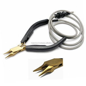 Alicates de Punta Fina ZETOMED PRO, Acero Inoxidable de Alta Calidad, Alicates para Joyería, Color Personalizable, 5 Pulgadas - Product Image 5