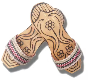 Hamam Clogs Classic Winter Indoor <b>Slippers</b> with Soft Cotton Lining and Solid Pattern Finish - Product Image 3