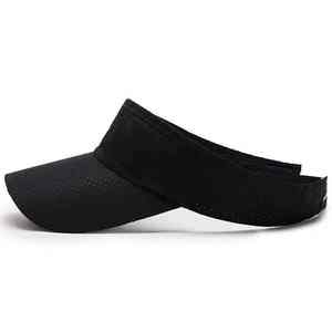 PRIMEFIELD ENTERPRISES Unisex <b>Black</b> Mesh Visor Adjustable <b>Headband</b> Curved Brim 3D Embroidery Dobby Style Polyester/Cotton - Product Image 3