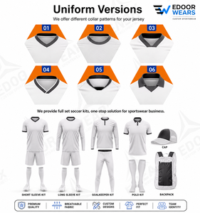 Jersey Sepak Bola Custom dengan Logo dan Nomor, Cetak Digital, Cepat Kering, Lengan Pendek, 100% Poliester, Seragam Sepak Bola Musim Panas - Product Image 2