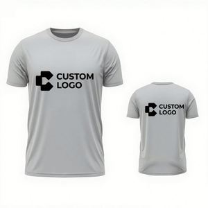 Men's Neon Green Short Sleeve <b>T</b>-<b>Shirt</b> With Custom Logo Print Breathable Regular Fit Casual Jersey O-Neck Design - Product Image 2