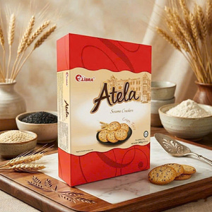 Sesame Crackers 342g Crispy Sweet Biscuit Export Quality Vietnam Manufacturer - Product Image 1