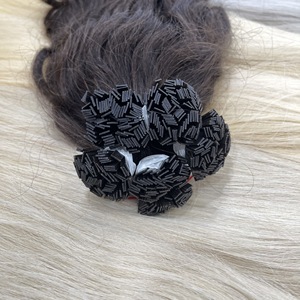 The Best Wholesale 100% Raw Vietnamese Virgin Remy Hair Flat Tip <b>Extensions</b> Natural Wave Color - Product Image 3