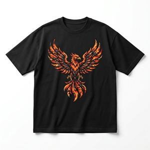 Custom Crystal Butterfly Graphic Men's White Heavyweight T-<b>Shirt</b> Dark Prism Geometric Insect Tee - Product Image 3