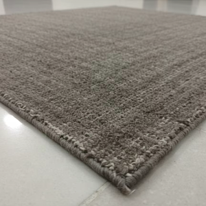 พรมดูร์รีผ้าฝ้ายทอมือสไตล์โมเดิร์นขายส่ง |   พรมปูพื้นปอกระเจาแบบทอเรียบ สีธรรมชาติ  รักษ์โลก ปลอดภัยสำหรับสัตว์เลี้ยง - Product Image 1