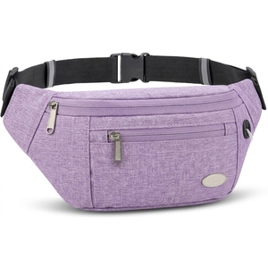 Bolsa de Pecho para Ciclismo y Cinturón de Correr, Multicompartimentos, Deportiva, Bandolera, de Lona - Product Image 5