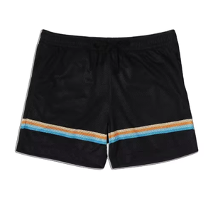Shorts de sport en mesh pour hommes, respirants, pour l'entraînement, avec logo personnalisé, OEM, ODM, vente en gros, fabricant en gros - Product Image 1