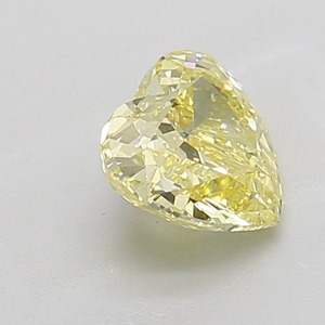 Diamant jaune de laboratoire CVD certifié IGI, taille brillant modifiée, 2,01 carats, clarté VS1, finition EX, couleur jaune fantaisie - Product Image 4