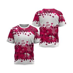 เสื้อกีฬาสำหรับผู้ชายสำหรับการแข่งขันในร่มบนสนามเทนนิส ขนาดผู้ใหญ่ ผ้ากันยับ แห้งเร็ว ระบายอากาศได้ดี พิมพ์ลายดิจิทัล - Product Image 5