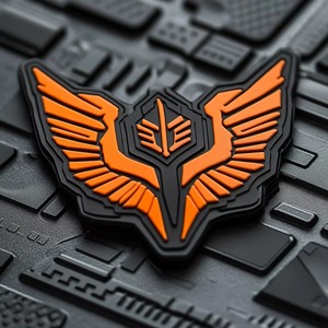 Parche de PVC 3D en Oferta, Adhesivo con Letras de Dibujos Animados y Logotipo de Animales, Insignia de Silicona para Decoración de Ropa - Product Image 2