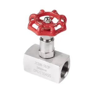 304 stainless steel high pressure silk buckle needle globe valve alloy steel female threaded gas instrumentation needle valve