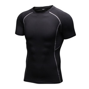 New Design <b>Compression</b> Gym Anti-Wrinkle 100% Cotton <b>Men</b> Fitness T <b>Shirts</b> Gym <b>Shirt</b> <b>Men</b> Gym Fit <b>Compression</b> T <b>Shirt</b> 2026 - Product Image 1