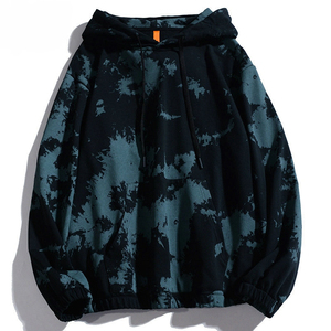 Sweat à capuche tie-dye pour femme avec matériau respirant coupe moderne prêt pour l'hiver couleurs et tailles personnalisables pour les vêtements de plein air et de voyage - Product Image 5