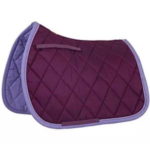 Horse Riding Dressage Saddle <b>Pad</b> Waffle Lining <b>Foam</b> Poly fill Filling Satin Outer shell Equestrian Supplier - Product Image 2