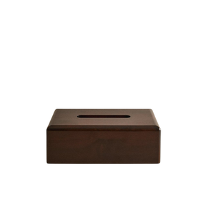 Boîte à mouchoirs en bois naturel martelé pour comptoir de salle de bain, décoration de table pour la maison et le bureau, boîtes à mouchoirs en promotion - Product Image 3