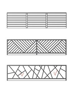 CNW GROUP Paneles de Cerca Modernos de Aluminio con Recubrimiento en Polvo para Exteriores, Paquete de 5, Fácil de Montar, Altura Personalizable, Barrera para Animales/Perros - Product Image 3