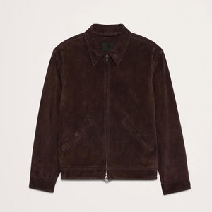 Trendy <b>Suede</b> Leather <b>Jacket</b> Stylish Casual Wear <b>Suede</b> Leather <b>Jacket</b> Comfortable Fit With Smooth Texture - Product Image 3