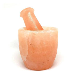 Lampes en sel rose de l'Himalaya sculptées à la main sur mesure de qualité supérieure OEM pour la décoration intérieure, mortier et pilon - Product Image 4