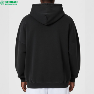 New High Quality Unisex Zipper Hoodie Custom Brand Logo Neck Size Label Causal Style Embroidery <b>Work</b> <b>Fleece</b>/French Terry 100% - Product Image 1