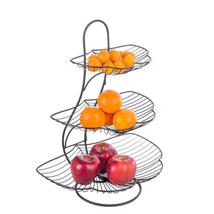Belle structure en fil métallique ouvert permettant un accès facile sous tous les angles, panier à fruits et en-cas qui améliore l'efficacité et le flux dans la cuisine. - Product Image 4