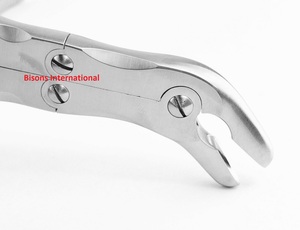 คีมตัดกระดูกแบบแมนนวลสำหรับศัลยกรรมกระดูก ยี่ห้อ Bisons Wholesale ผลิตจากเหล็กกล้าไร้สนิม อุปกรณ์ตัดกระดูกสำหรับศัลยกรรมกระดูก - Product Image 4