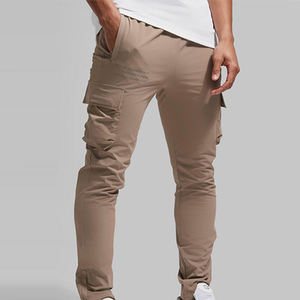 Pantalon de jogging respirant pour homme, nouveau modèle, coupe ajustée, avec poches, design tendance, décontracté, idéal pour la course à pied – Vente chaude - Product Image 1