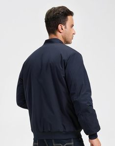 Men's <b>Jackets</b>-Bomber <b>Jacket</b> Fall Winter <b>Warm</b> Windbreaker Full Zip Casual Coats - Product Image 2
