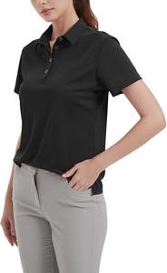 Polo décontracté unisexe personnalisé pour hommes et femmes, avec logo, haute performance, pour le golf en extérieur, à manches courtes, vente en gros - Product Image 4