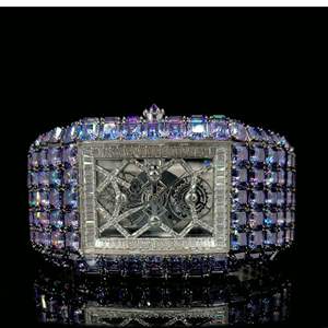 Reloj de Moda con Diamantes Cultivados en Laboratorio, Reloj con Diamantes Incoloros para Hombre, Mejor Calidad, Precio al por Mayor - Product Image 2