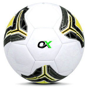 Oxva Industries High Quality Customized Color PU Hybrid Soccer <b>Ball</b> Official Size Soft <b>Machine</b> Stitched for Outdoor Sport - Product Image 2
