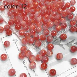 Cuentas Redondas de Resina para la Fabricación de Joyas, Cuentas para Manualidades con Acabado Liso, Proveedor de Cuentas - Product Image 3