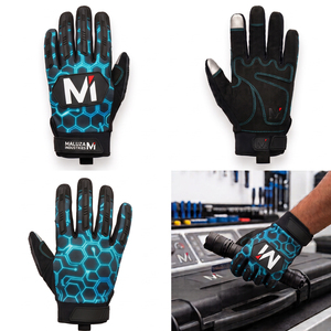Wholesale Breathable Flexible Mechanics <b>Gloves</b> Touchscreen Compatible Polyester Synthetic Leather Palm <b>Moisture</b>-Wicking - Product Image 4