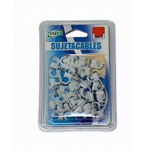 Clips filetés en plastique de 6 mm pour la gestion des câbles et les accessoires - Product Image 2