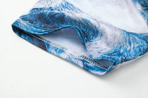 T-shirt personnalisé en sublimation pour hommes, style fitness, style hip-hop, t-shirts en sublimation fabriqués au Pakistan à Sialkot - Product Image 3