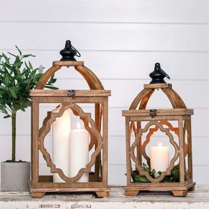 Tranquil Wooden <b>Candle</b> <b>Lantern</b> Formed For Enhancing Calm Interiors Through Decorative Light And Lasting Warm Appeal - Product Image 5