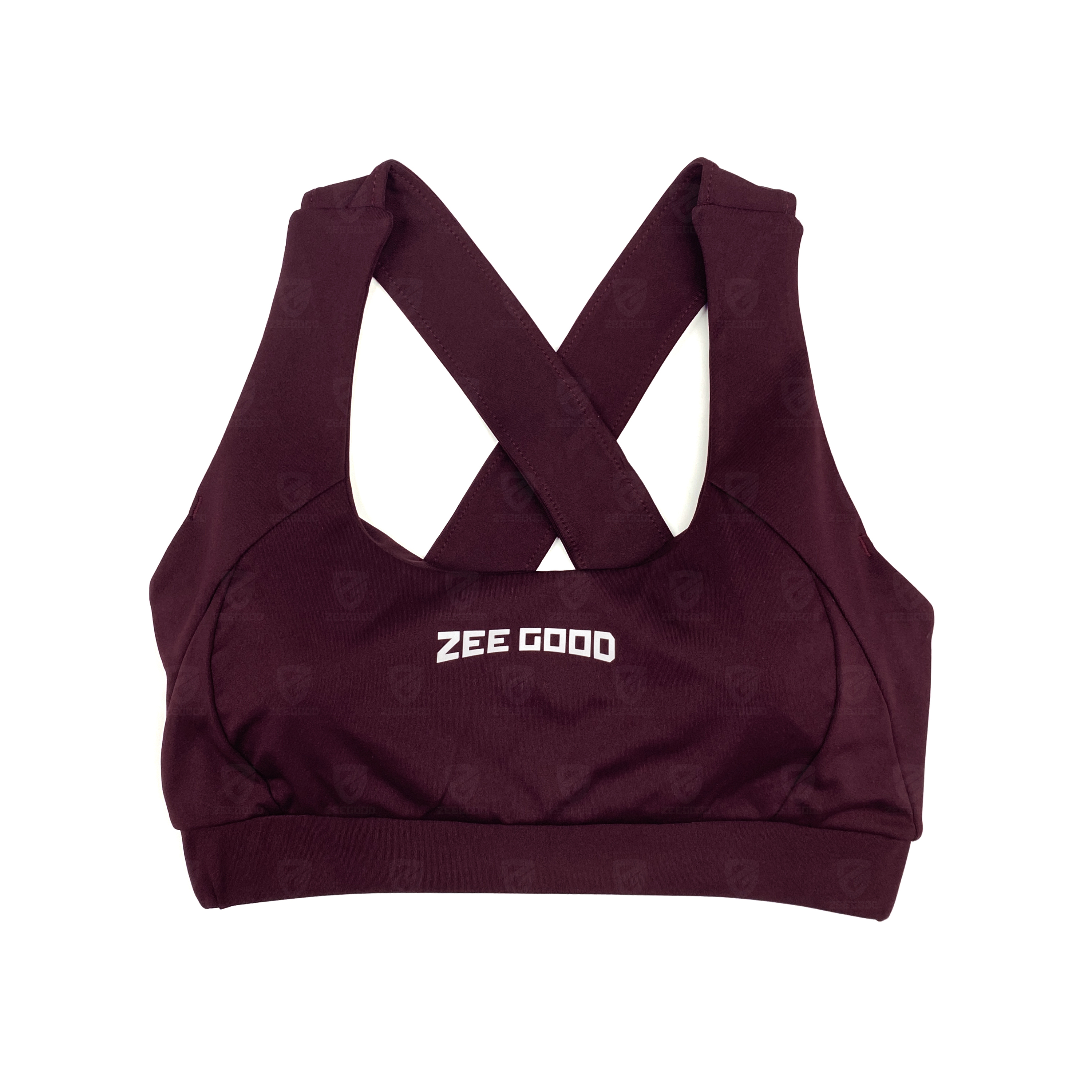 Women's Plus Size Lightweight Breathable Front Zippers Push Padded Wire-Free Yoga Sports Bra Four-Way Stretch Windproof Quick