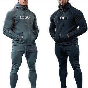 Nouvel ensemble de survêtement homme 2026 en promotion – Tenue décontractée de marque pour homme – Ensemble deux pièces - Product Image 1