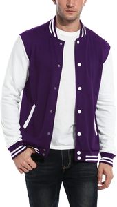 Streetwear Winter Knitted Varsity <b>Jacket</b> Wool Sheep Leather Plus Size Breathable Men's College Sports - Product Image 1