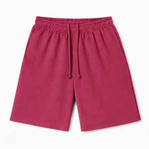 Shorts de basket-ball personnalisés pour hommes avec logo, shorts de sport d'été, vêtements décontractés pour la salle de sport, en coton French Terry 300GSM, imprimés à l'écran - Product Image 2