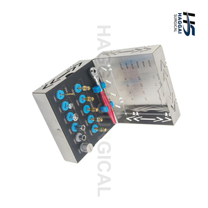 Kit chirurgical manuel premium pour implants dentaires, forets zygomatiques revêtus de titane, accessoires réutilisables, certifié CE Classe I - Product Image 3