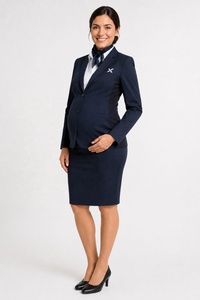 Fabricante de Uniformes Personalizados para Aerolíneas |   Proveedor de Uniformes para Tripulación de Aerolíneas |   Fábrica de Uniformes de Aerolínea OEM ODM |   Conjunto de Maternidad - Product Image 2