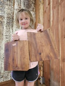 Planche à découper rectangulaire en bois de luxe Artizon Studio avec poignée facile à saisir, durable et réutilisable, passe au lave-vaisselle - Product Image 2