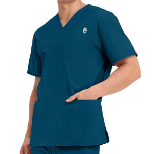 Custom Logo Design Summer <b>Hospital</b> <b>Scrubs</b> For Men 2026 New Arrival Modern Design Men <b>Scrub</b> Suit In Cheap Price - Product Image 4