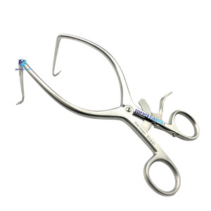 Retracteur Gelpi en acier allemand Dom Med Dynamics, 3 mm de profondeur, à une seule pointe acérée, instrument chirurgical manuel auto-serrant pour ORL - Product Image 6